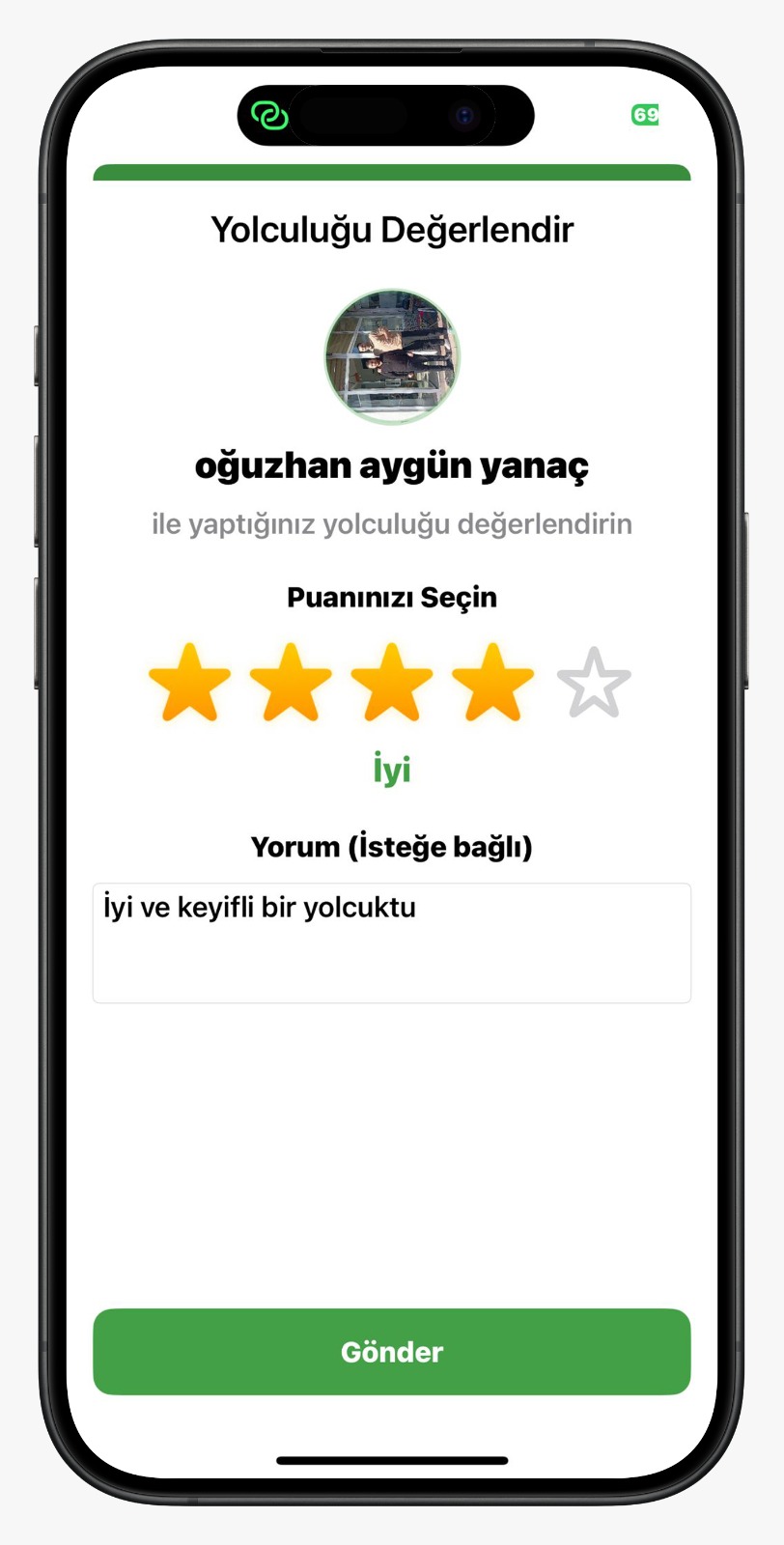 Bildirimler Ekranı